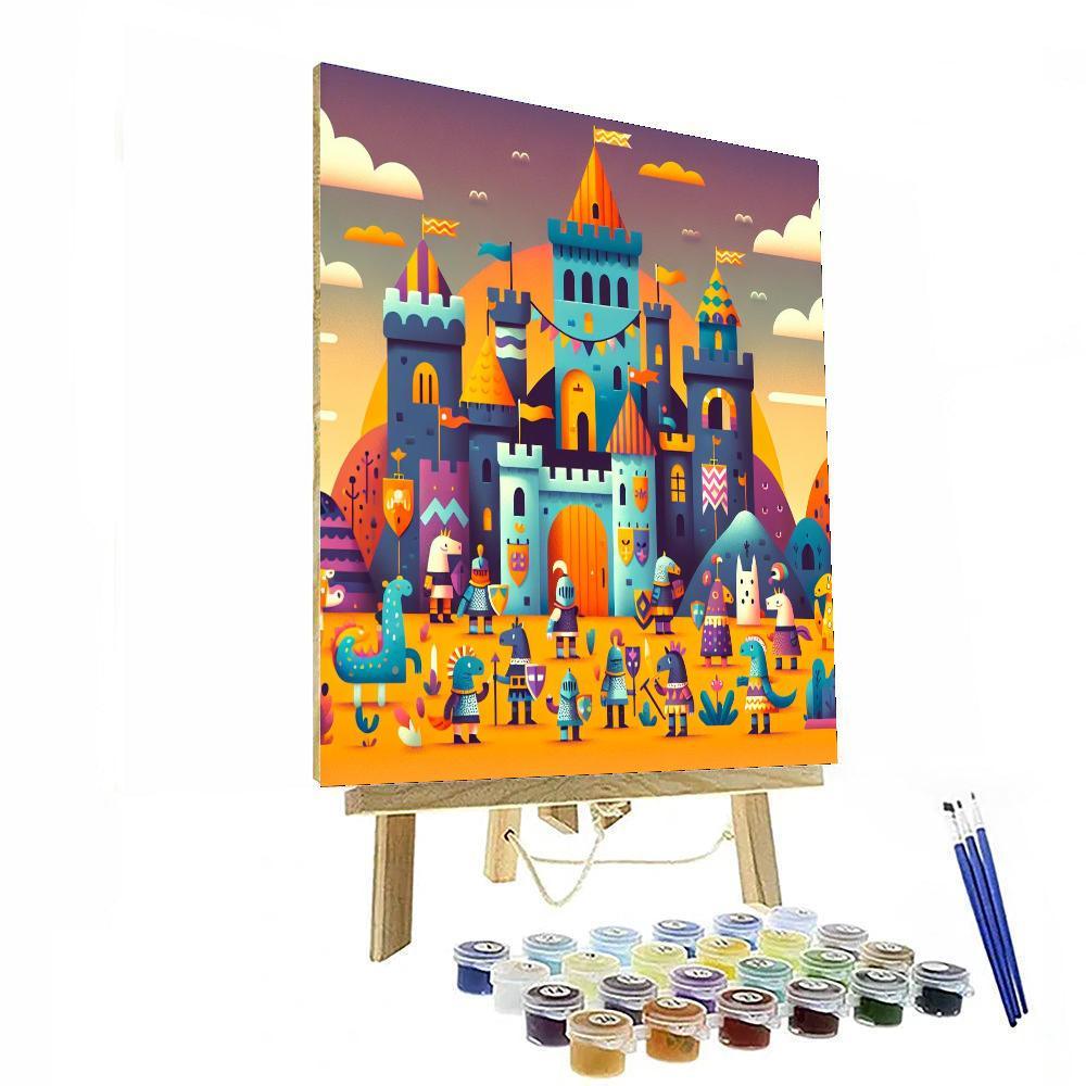 Enchanted Castle Adventures Paint By Number