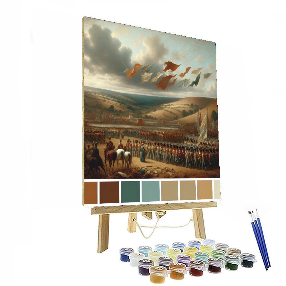 Historical Battlefield Glory Paint By Color
