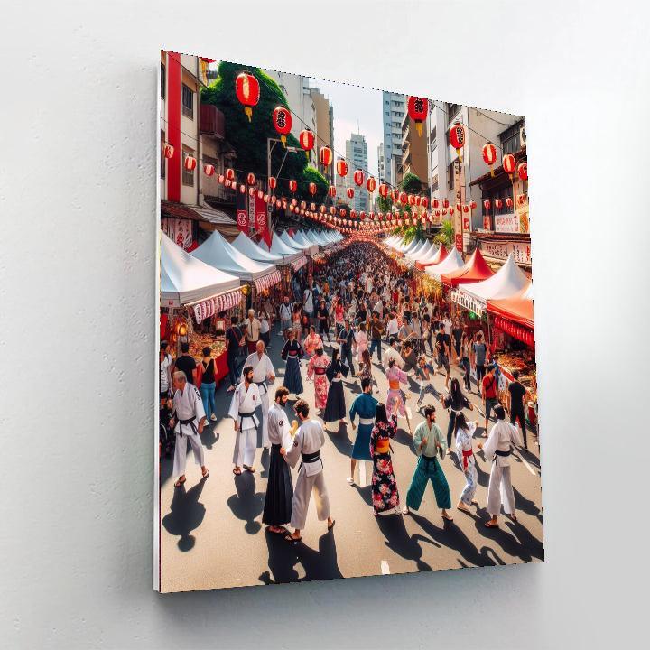 Matsuri Festival - Brazil Paint By Numbers