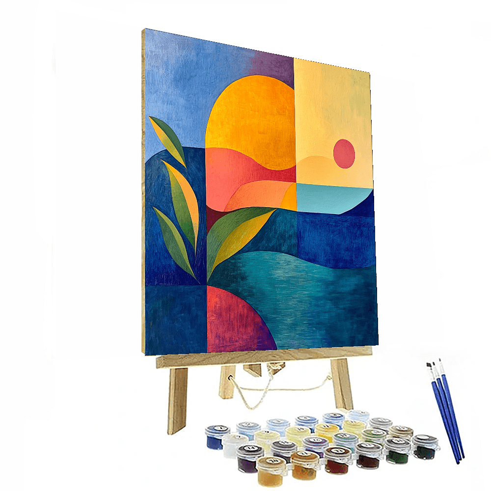 Matisse Inspired Dancing Shadows - DIY Painting By Numbers Kit