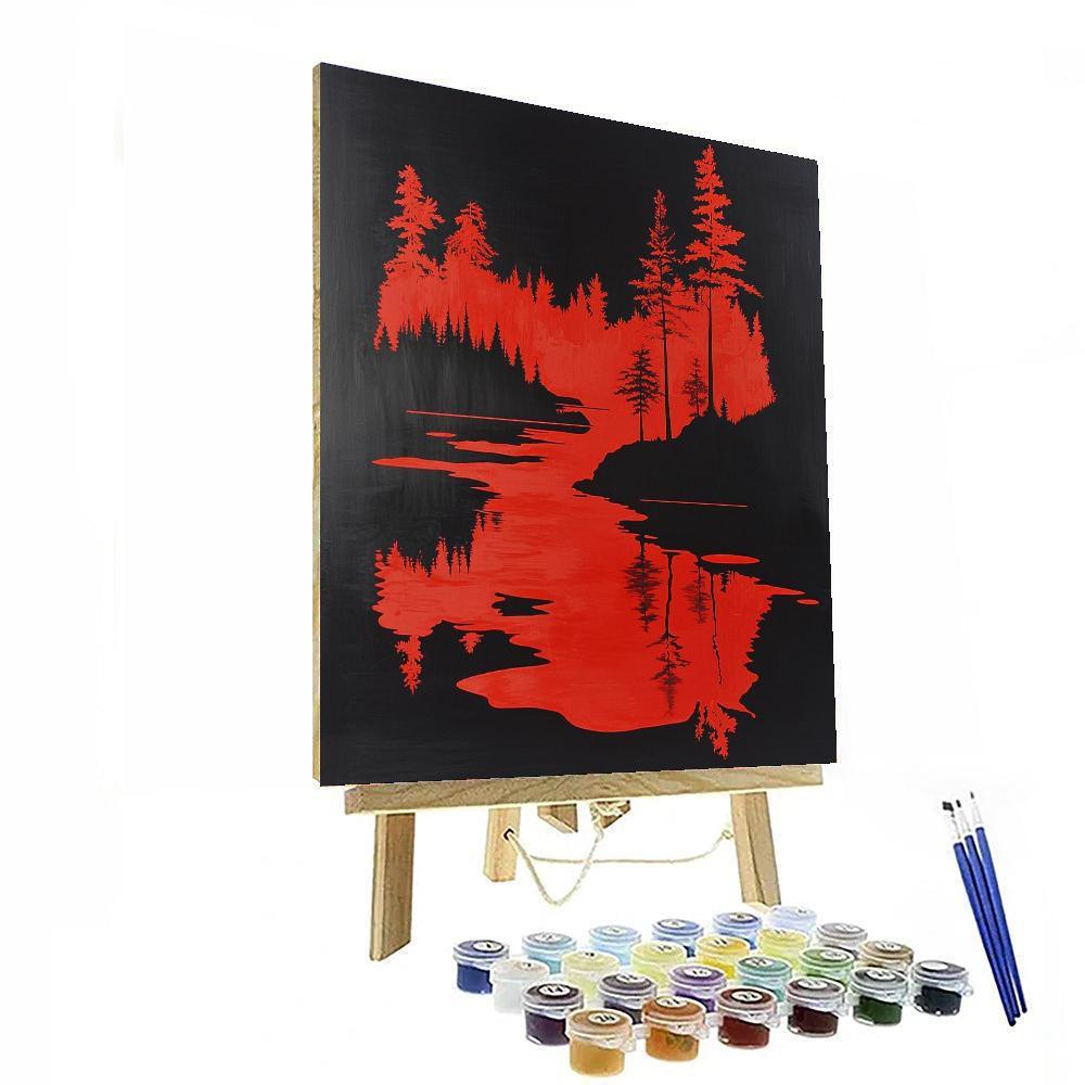 Banksy Inspired Nature's Outcry  DIY Paint By Numbers