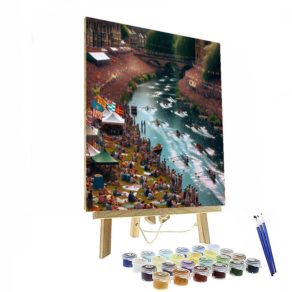 Harvard-yale Regatta Paint By Number