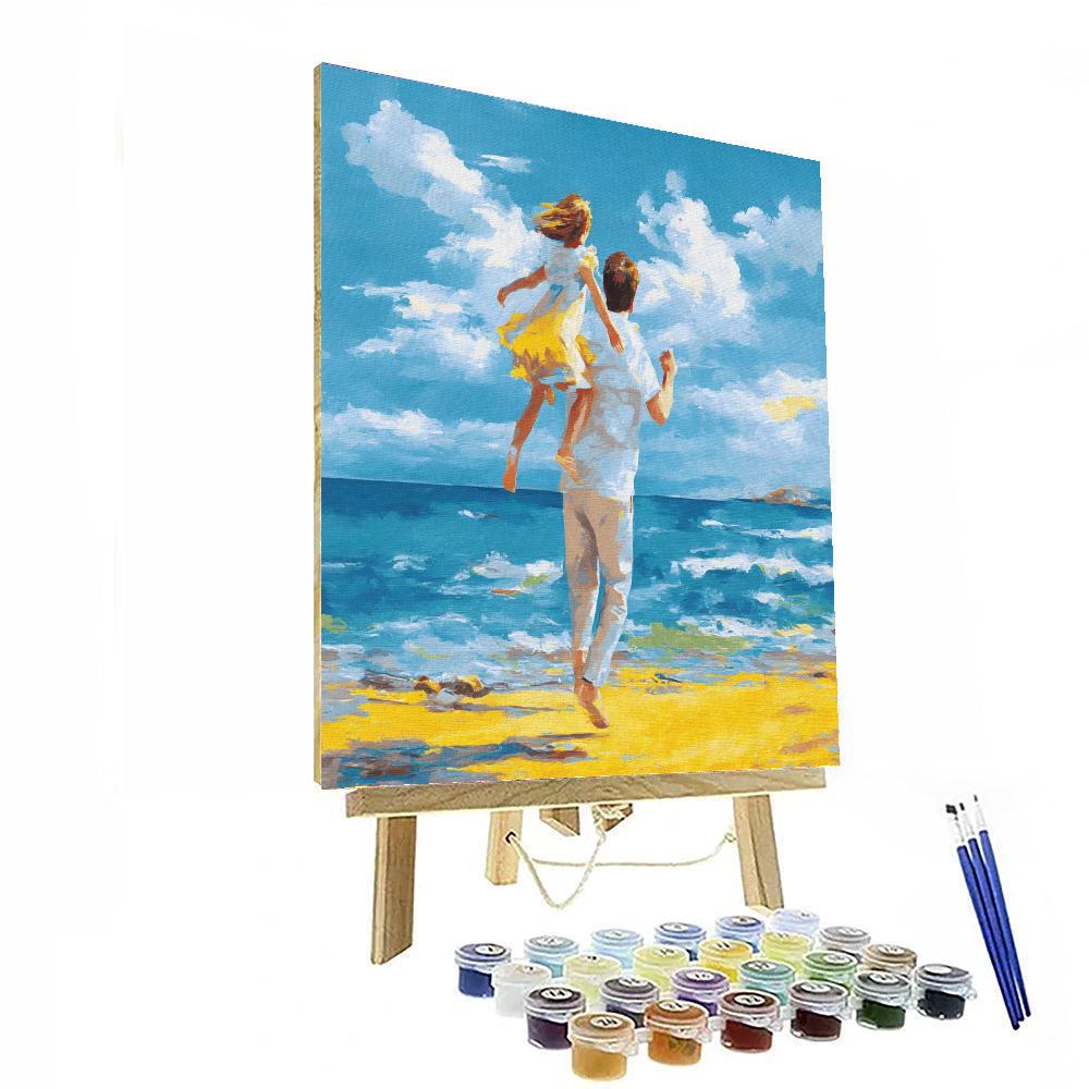 Adventures On The Beach DIY Paint By Numbers