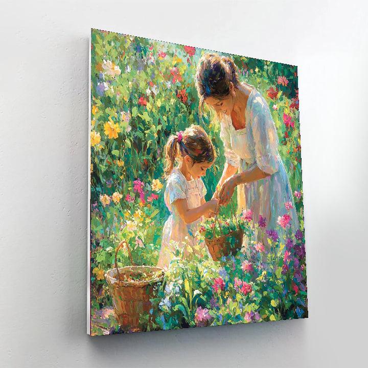 Mommy’s Little Gardener Paint By Color