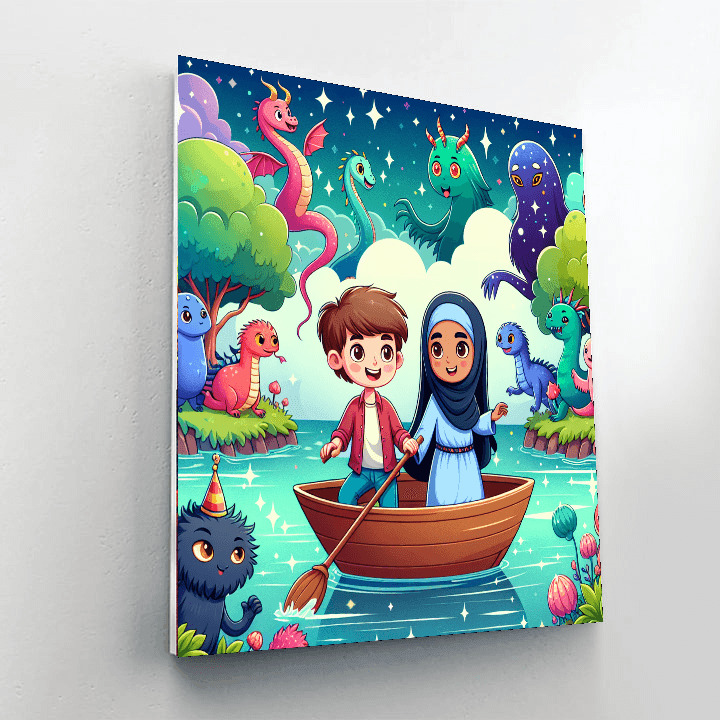 Enchanted River Journey Painting By Numbers Kit