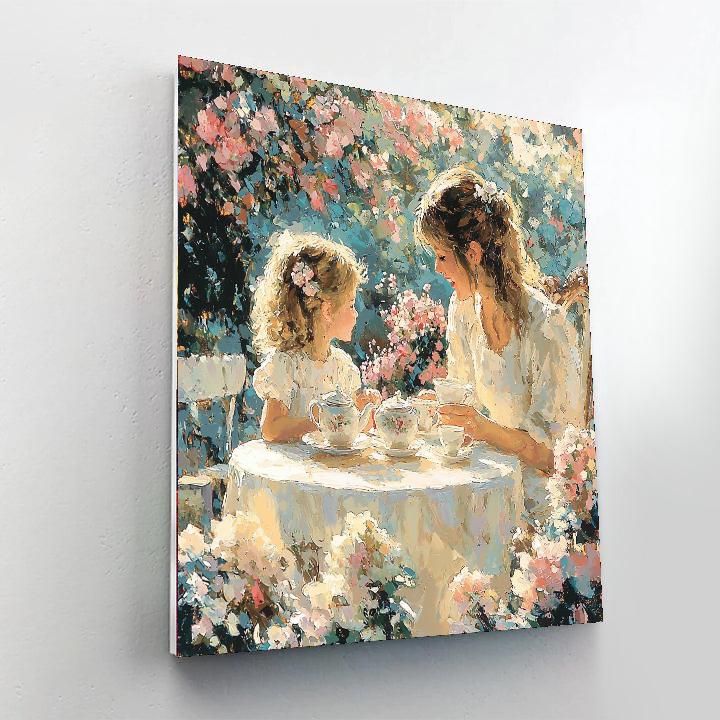 An Afternoon Of Tea Painting By Numbers Kit