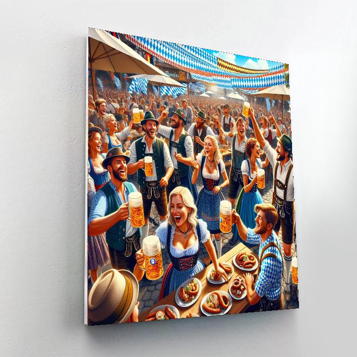 Alpine Village Oktoberfest - United States Paint By Numbers Art