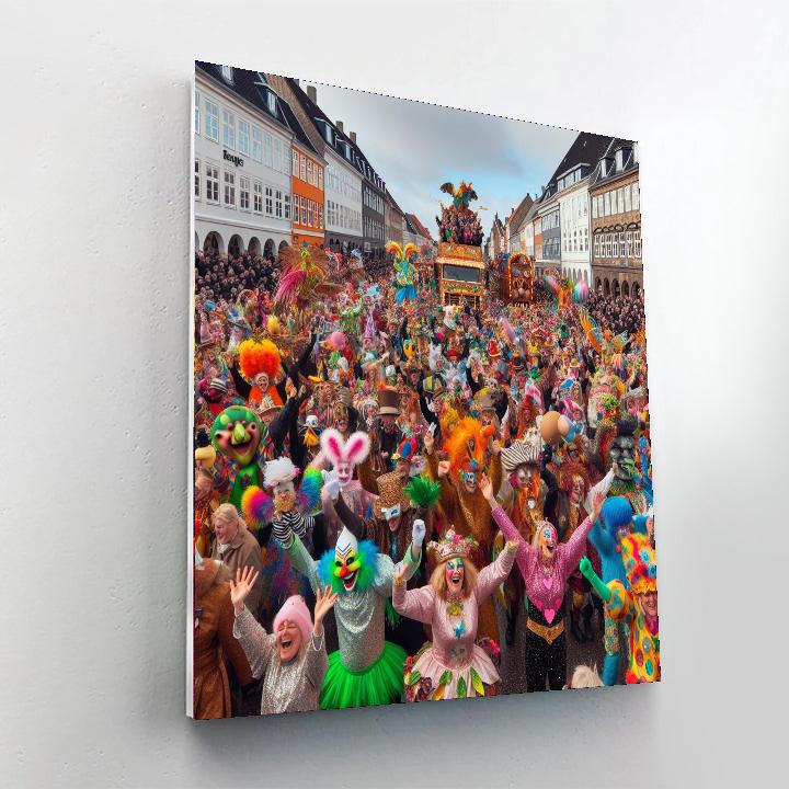 Aalborg Carnival - Aalborg, Denmark Number Painting