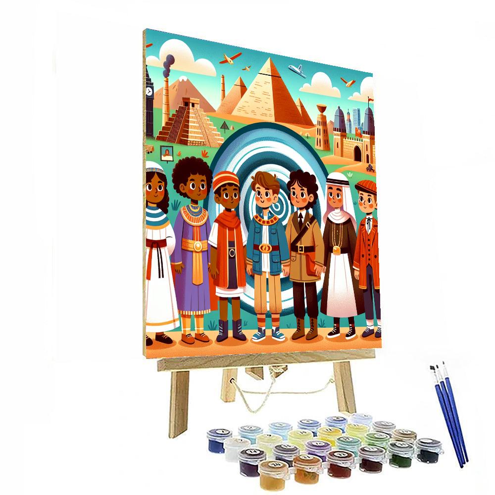 Adventure Through The Ages Number Painting