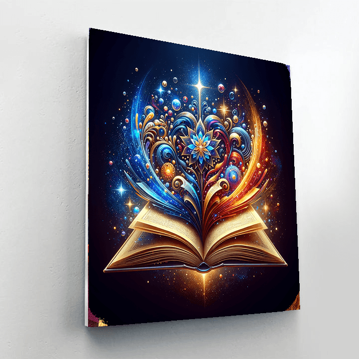 Mystical Book Of Tales Paint By Number