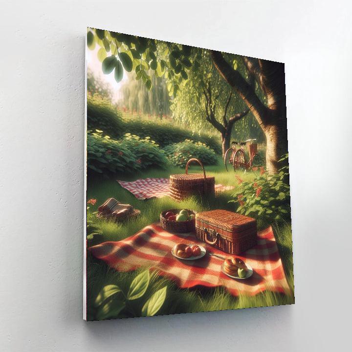 Retro Summer Picnic Paint By Numbers Kits