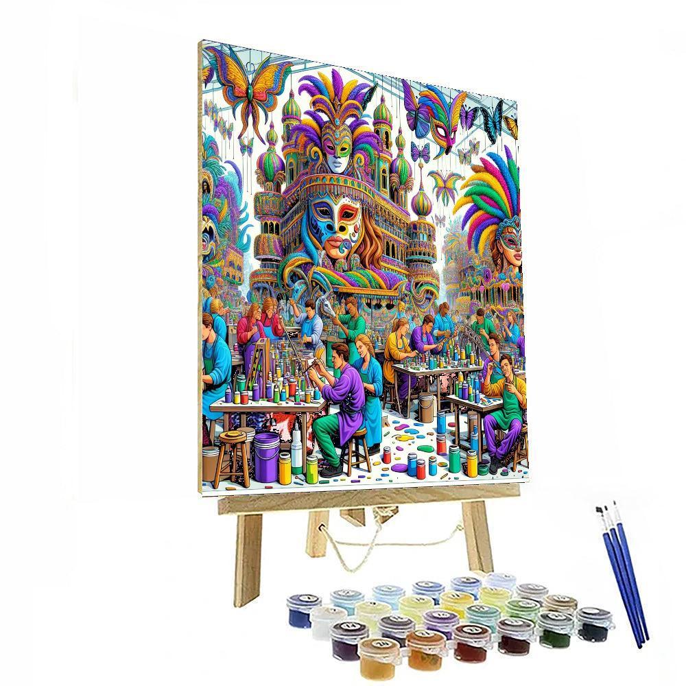 Mardi Gras World - Usa Numbered Painting Kits