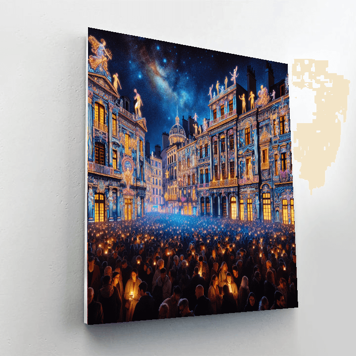Fête Des Lumières Paint By Number