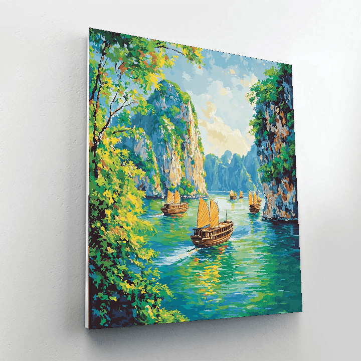 Hạ Long Bay - Vietnam DIY Paint By Numbers