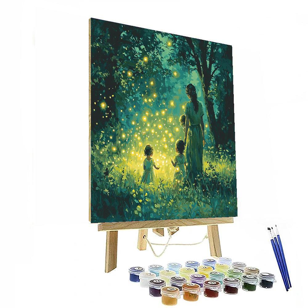 Magic In The Woods Painting By Numbers Kit