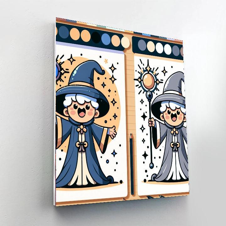 Whimsical Wizardry Workshop Paint By Numbers Kits