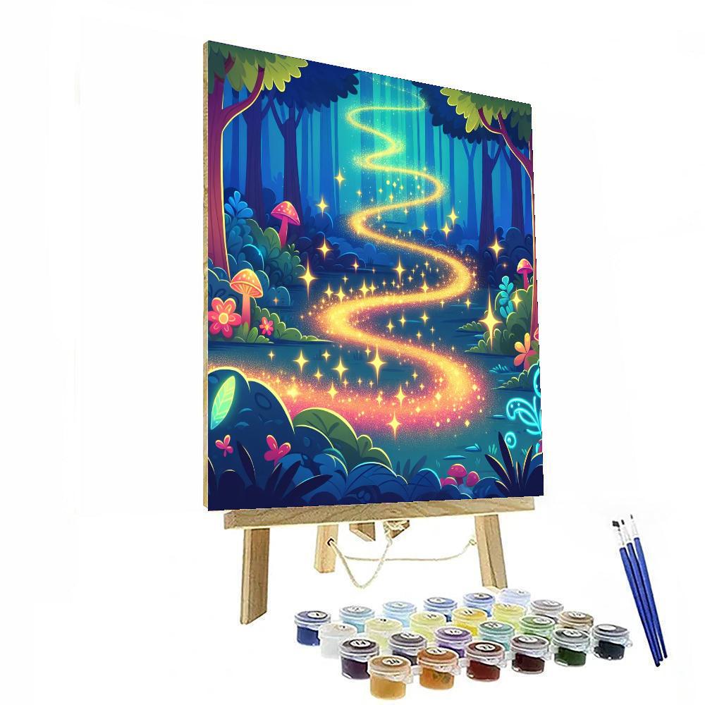 Pixie Enchanted Path DIY Paint By Numbers