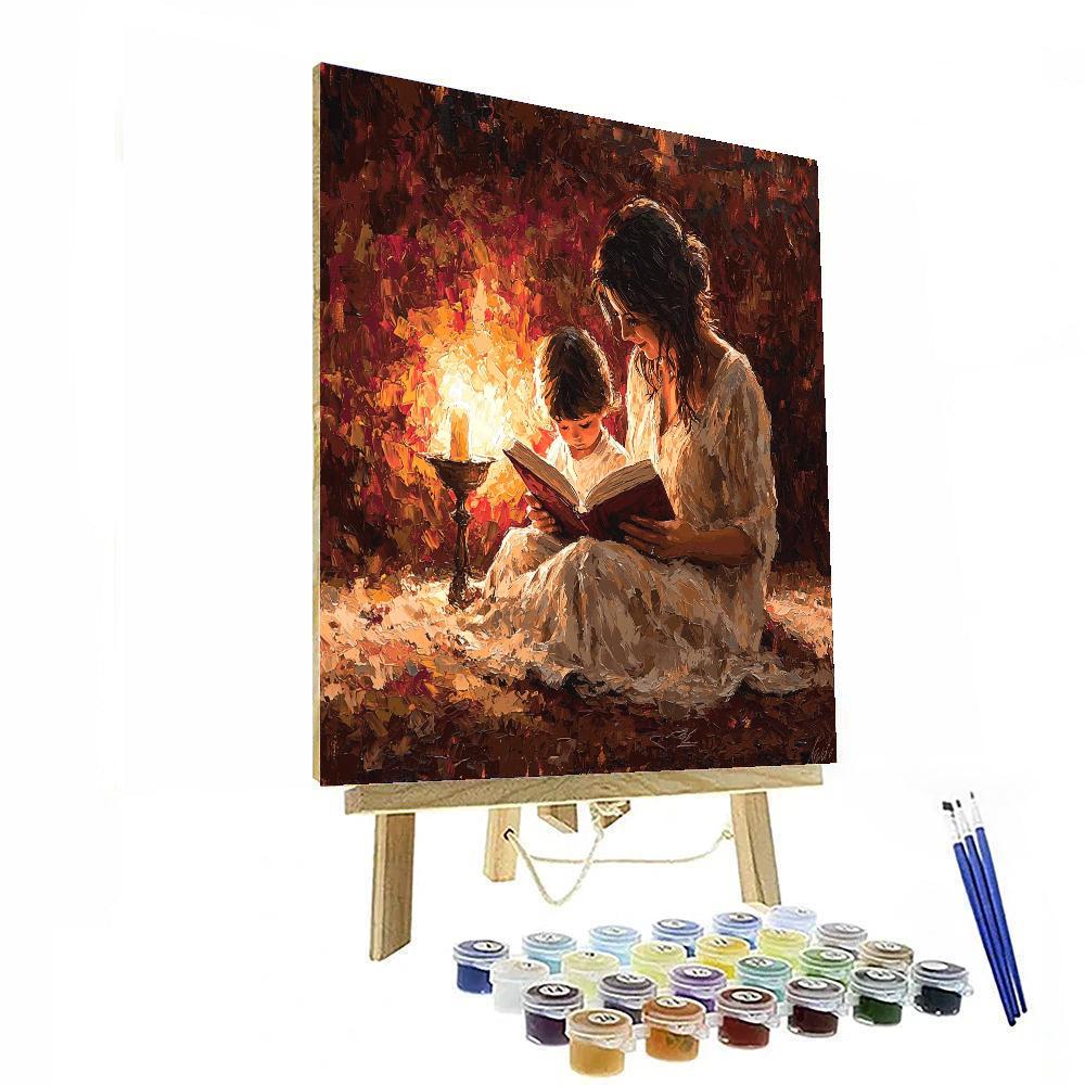 Stories By Candlelight Paint By Number