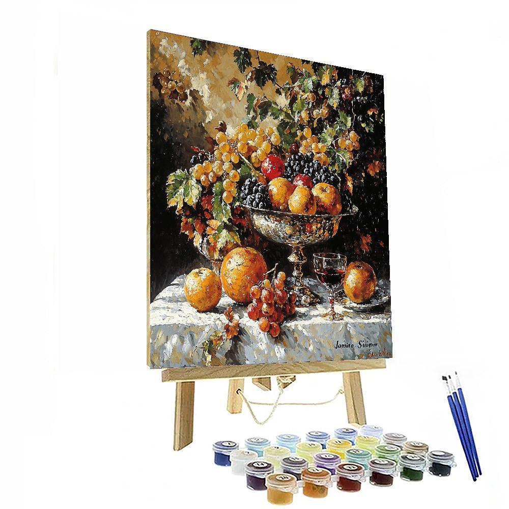 Jean-Baptiste-Siméon Chardin Inspired Timeless Reverie  Paint By Numbers