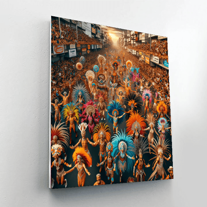 Carnival Of Cádiz - Spain Paint By Color