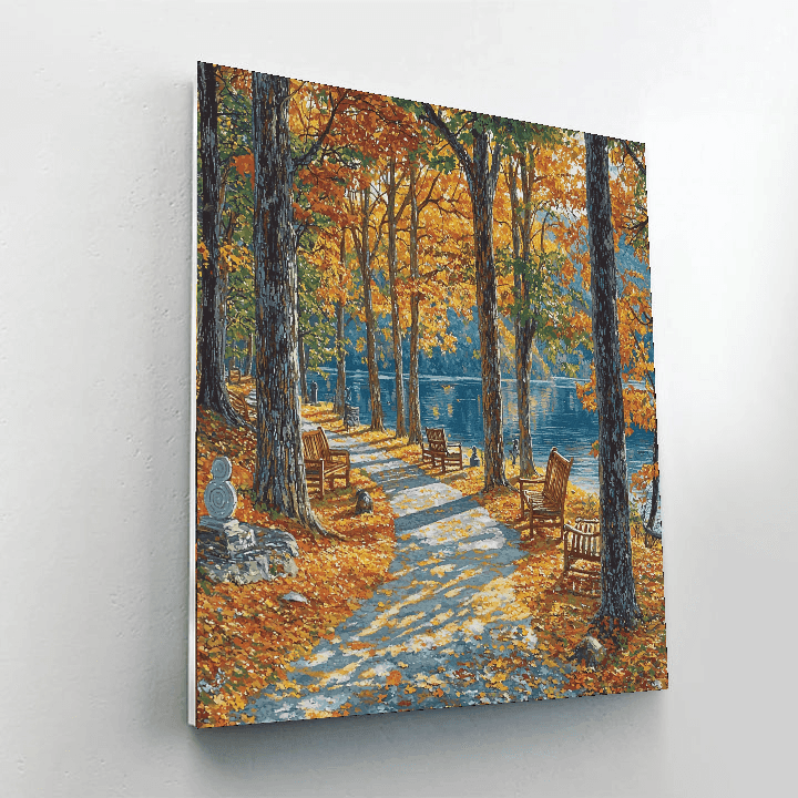 Namiseom Island - South Korea Paint By Numbers