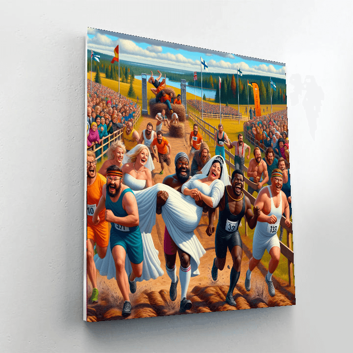 Wife Carrying World Championship - Finland Painting Number Kit
