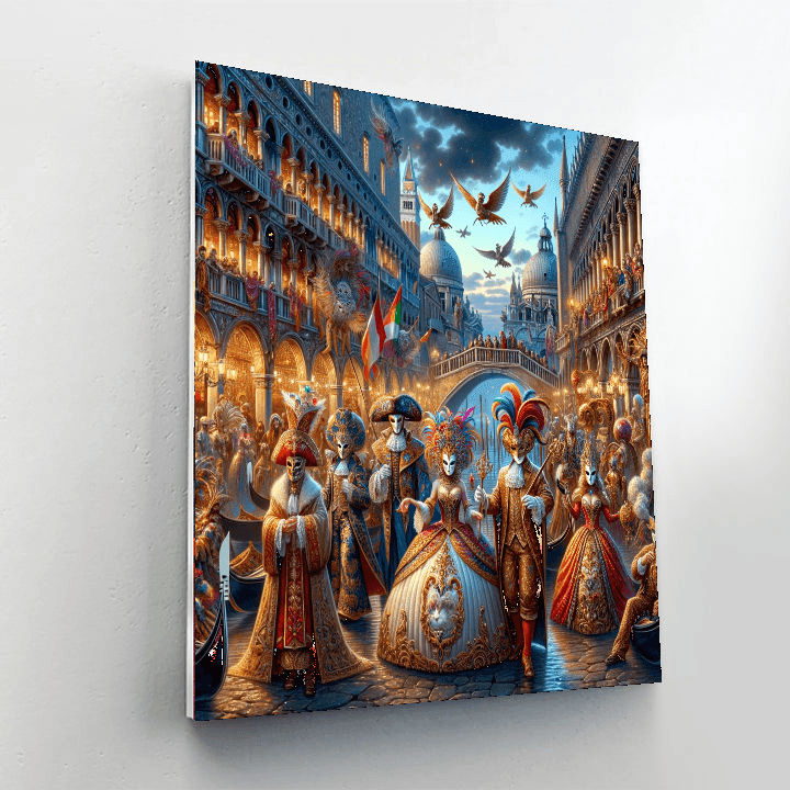 Venice Carnival - Venice, Italy Paint By Number
