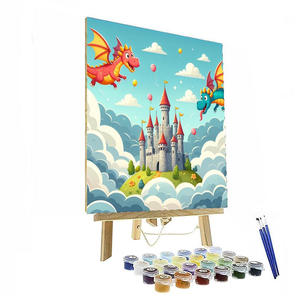 Dragon's Dreamland DIY Paint By Numbers