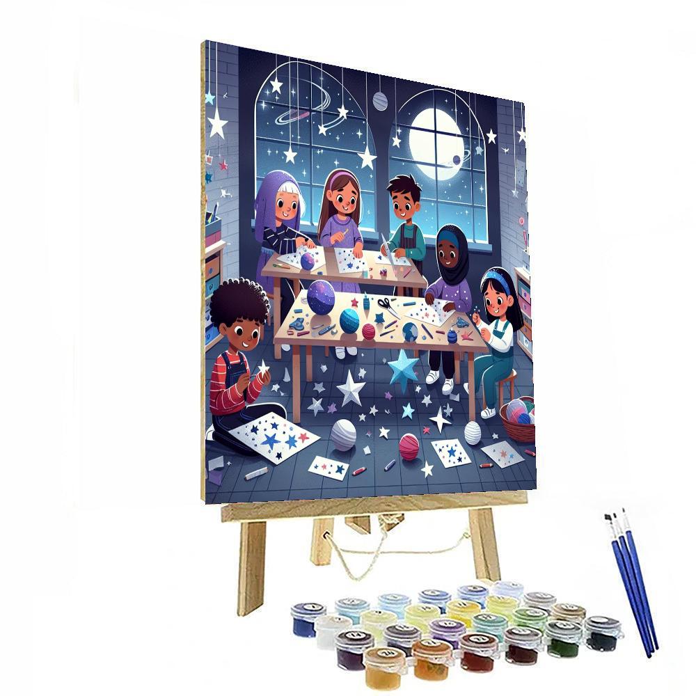 Celestial Crafts Workshop Paint By Number