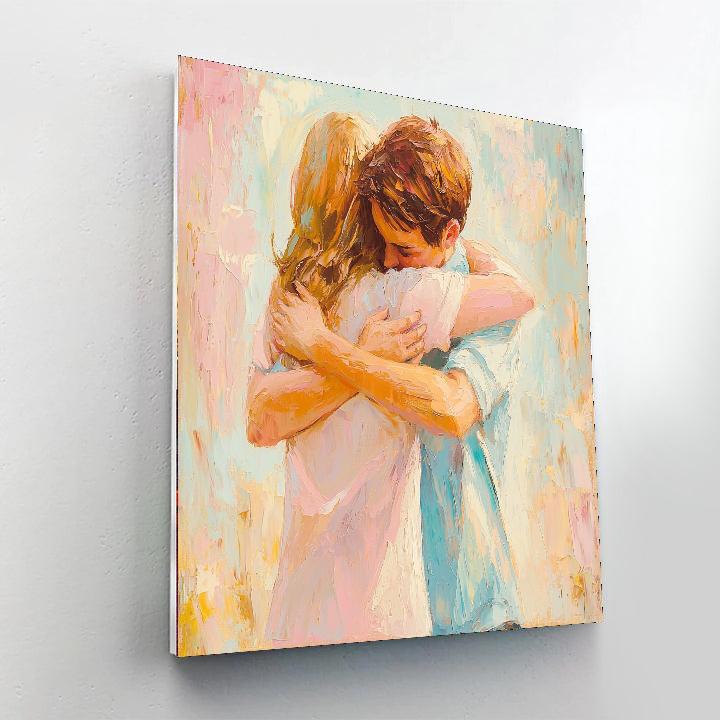 In Her Arms Paint By Number