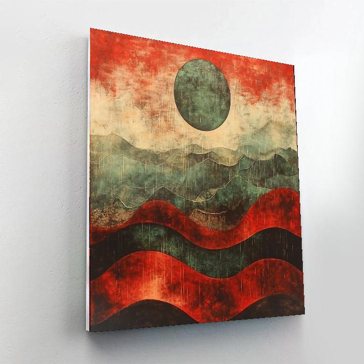 Nandalal Bose Inspired Mythic Landscapes  Painting Number Kit