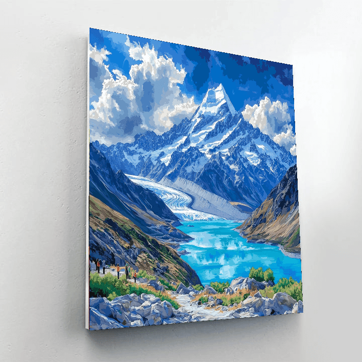 Aoraki / Mount Cook - South Island Paint By Numbers