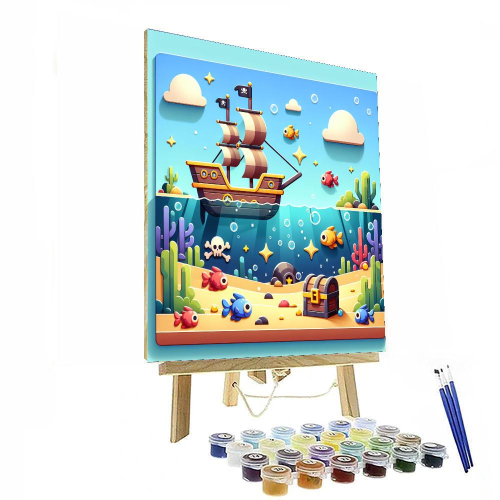 Ocean Treasure Adventure Paint By Numbers Kits