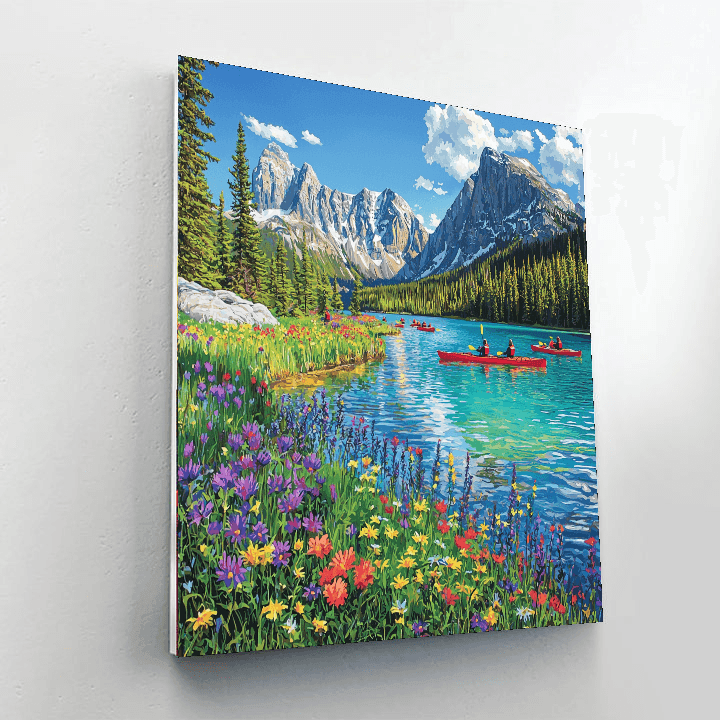Emerald Lake Paint By Numbers Kits