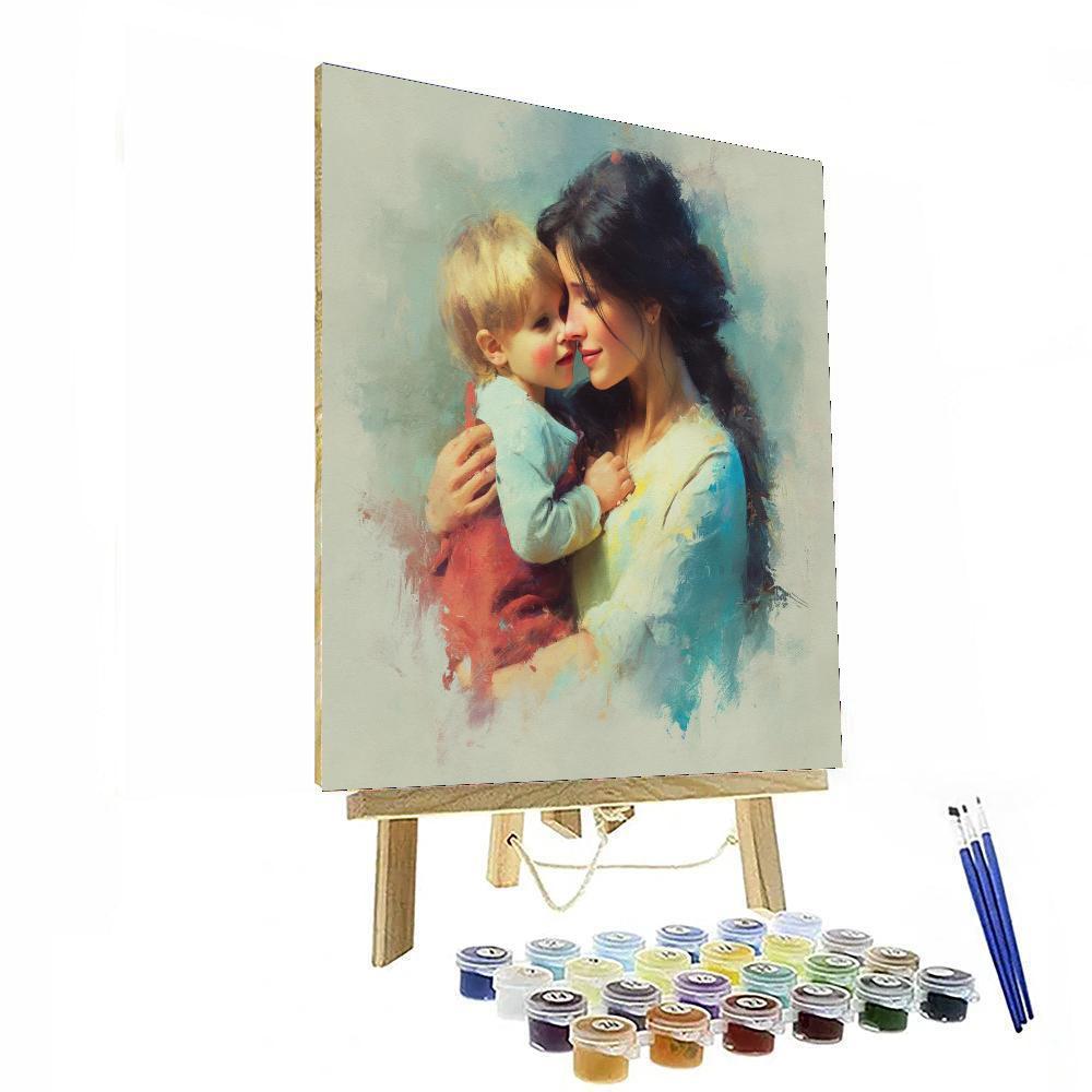 Strength In Every Hug Number Painting