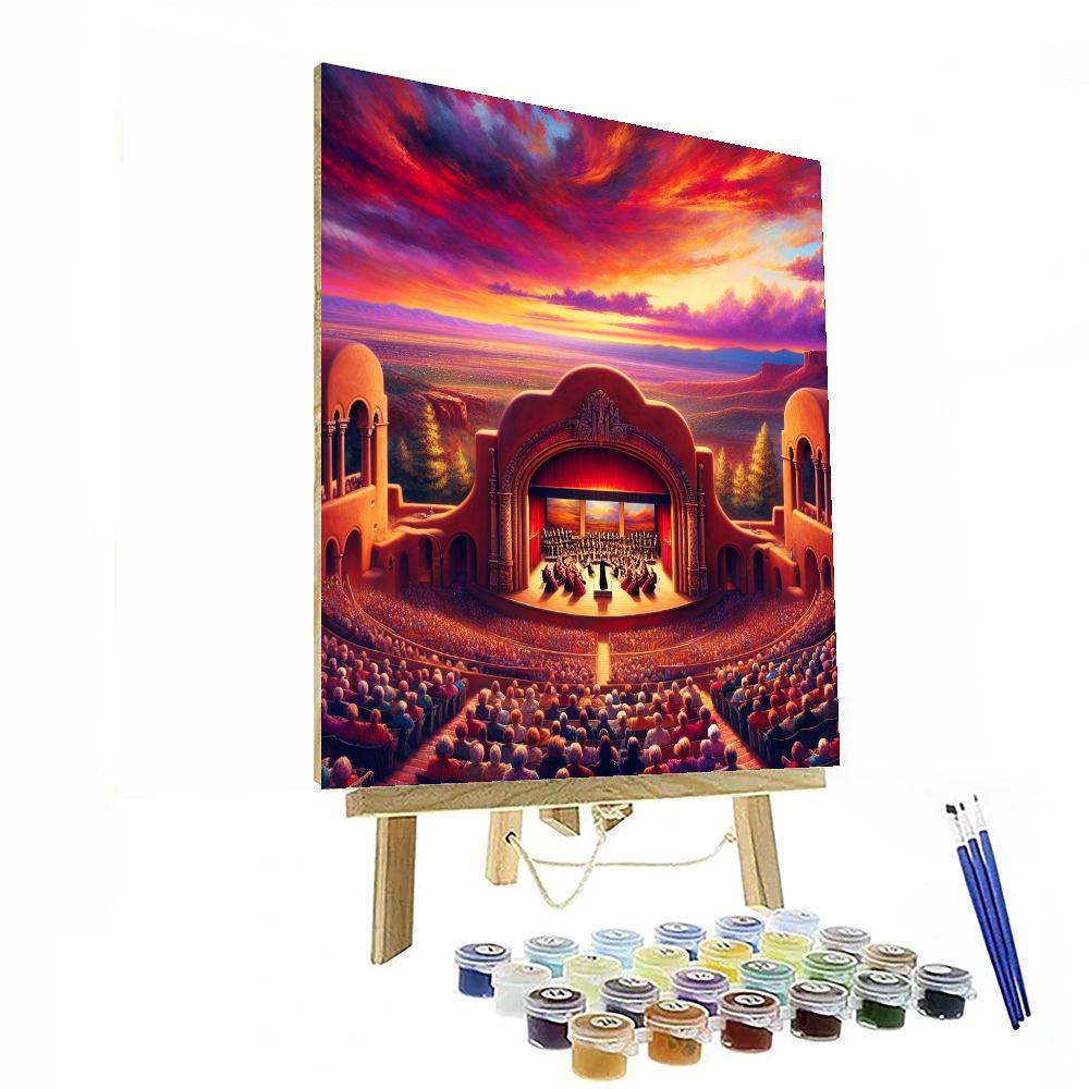 Santa Fe Opera Season - Usa DIY Paint By Numbers