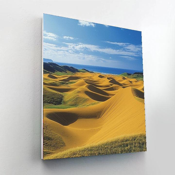 Tottori Sand Dunes Painting Number Kit