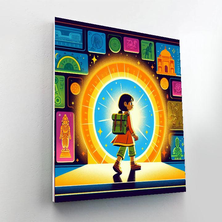 Time-travel Explorer Paint By Numbers Kits