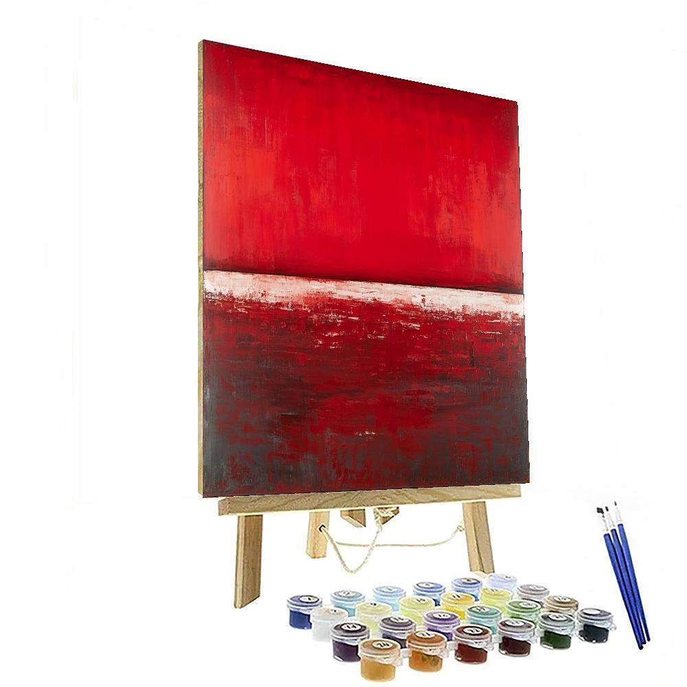 Mark Rothko Inspired Depths Of Emotion  Painting Number Kit