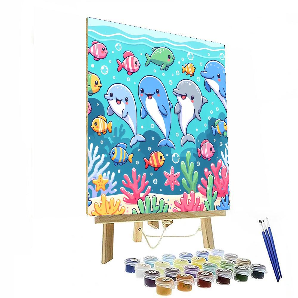 The Magical Ocean Number Painting