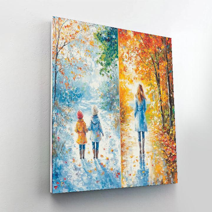 Together Through The Seasons Paint By Numbers Kits