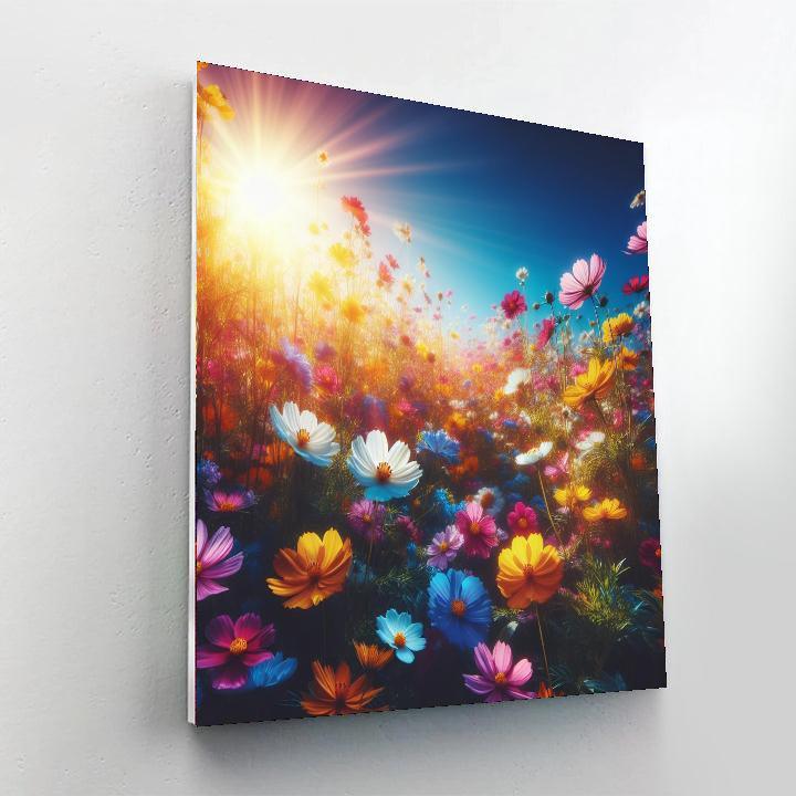 Summer Meadow Delight Numbered Painting Kits