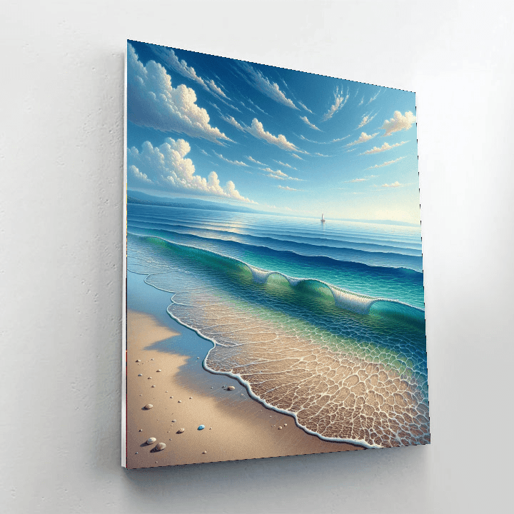 Tranquil Seaside Escape - DIY Painting By Numbers Kit