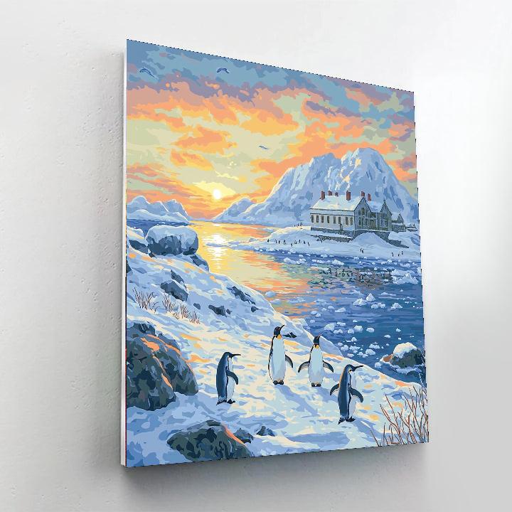 Port Lockroy - Antarctica Numbered Painting Kits