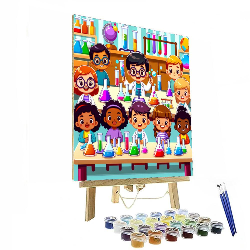 Cool Science Lab Paint By Numbers Kits