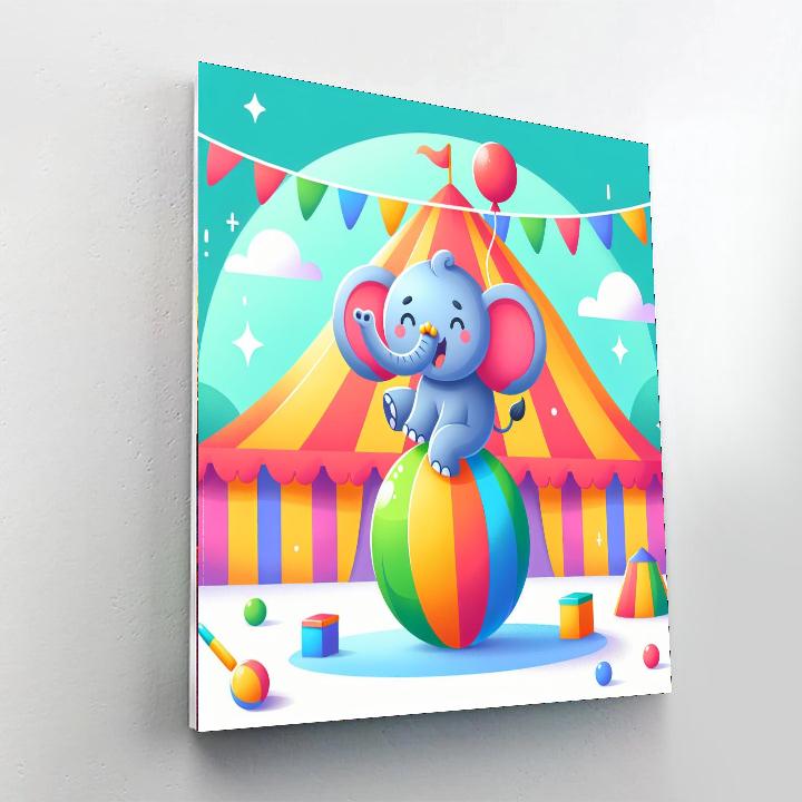 Magic Circus Carnival Paint By Color
