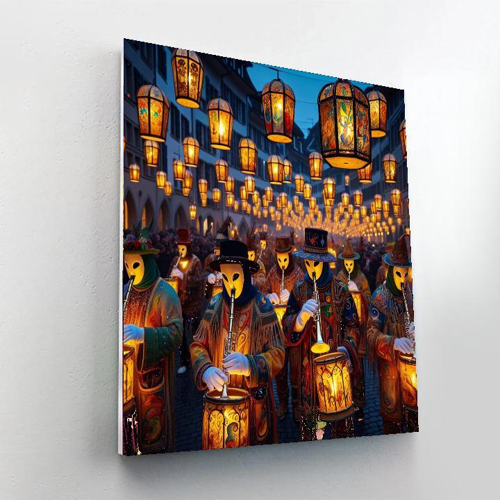 Fasnacht Carnival - Switzerland Paint By Numbers