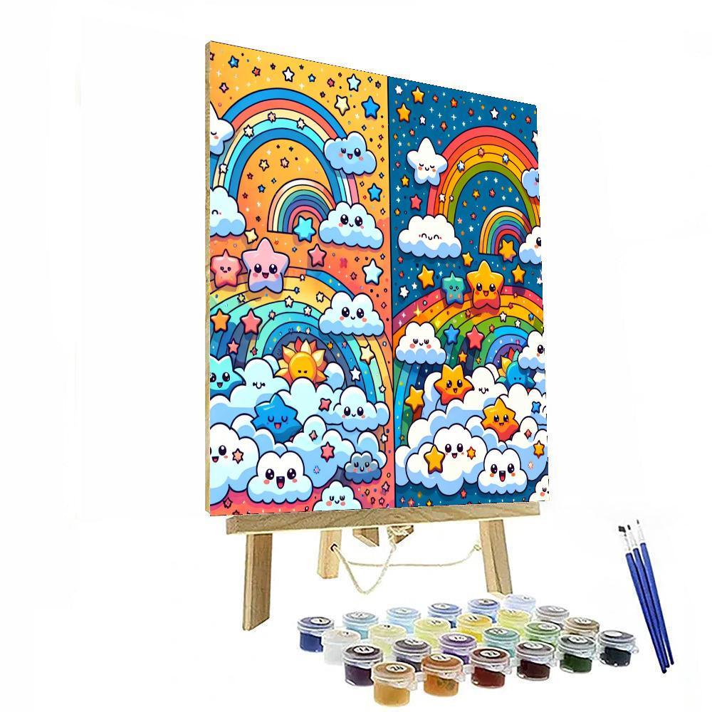Sweet Dreams With Dreamy Creatures Painting By Numbers Kit