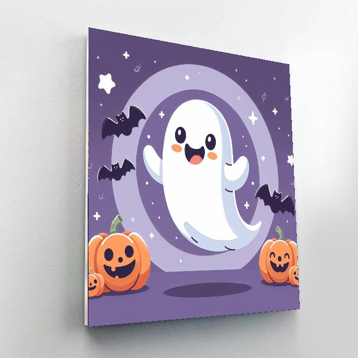Kooky Ghost Paint By Numbers Kits