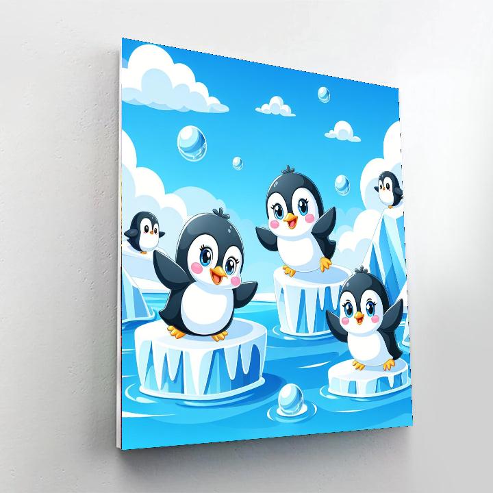 Adventure Penguins Paint By Numbers